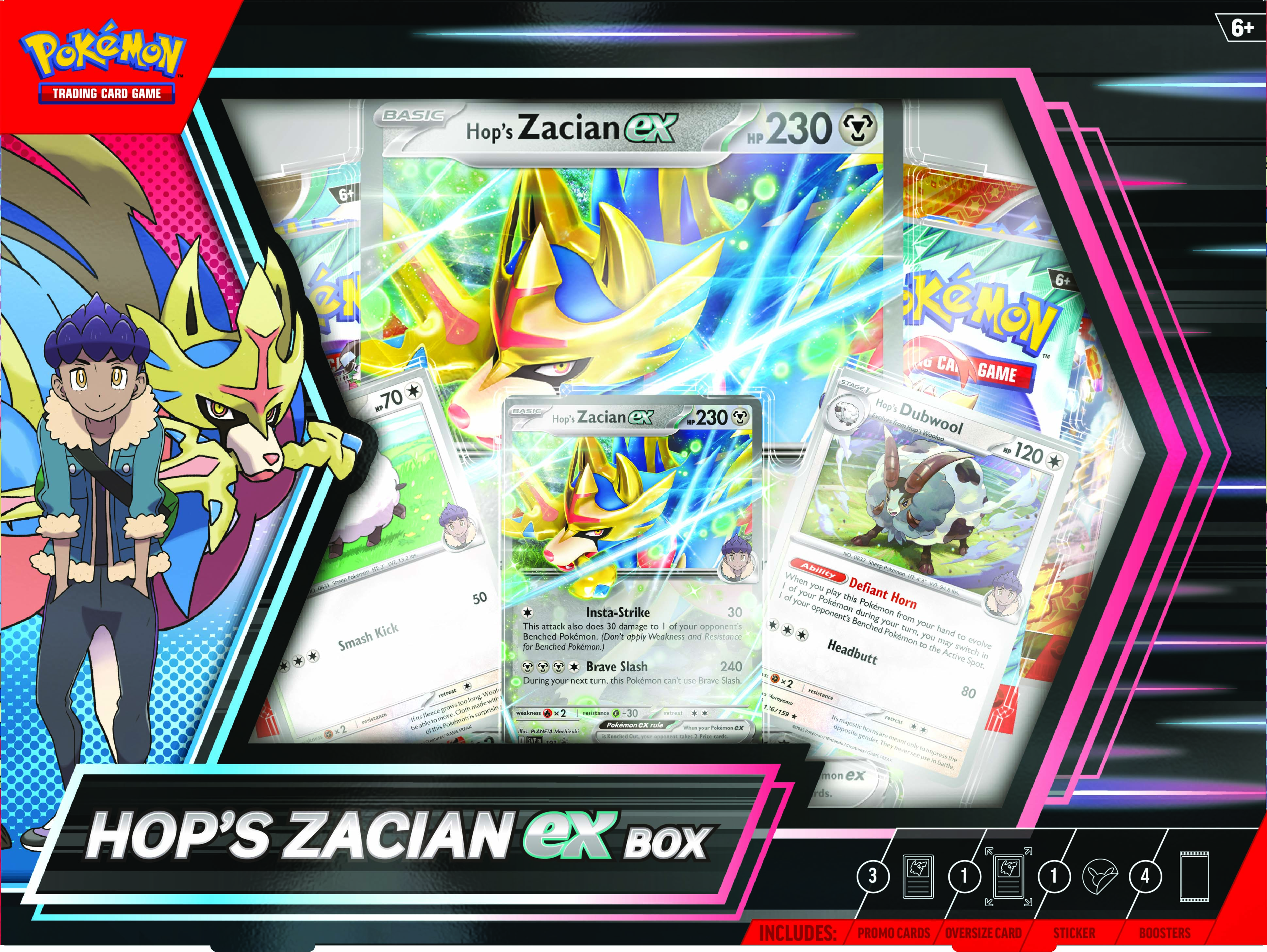 Pokémon Hop’s Zacian ex