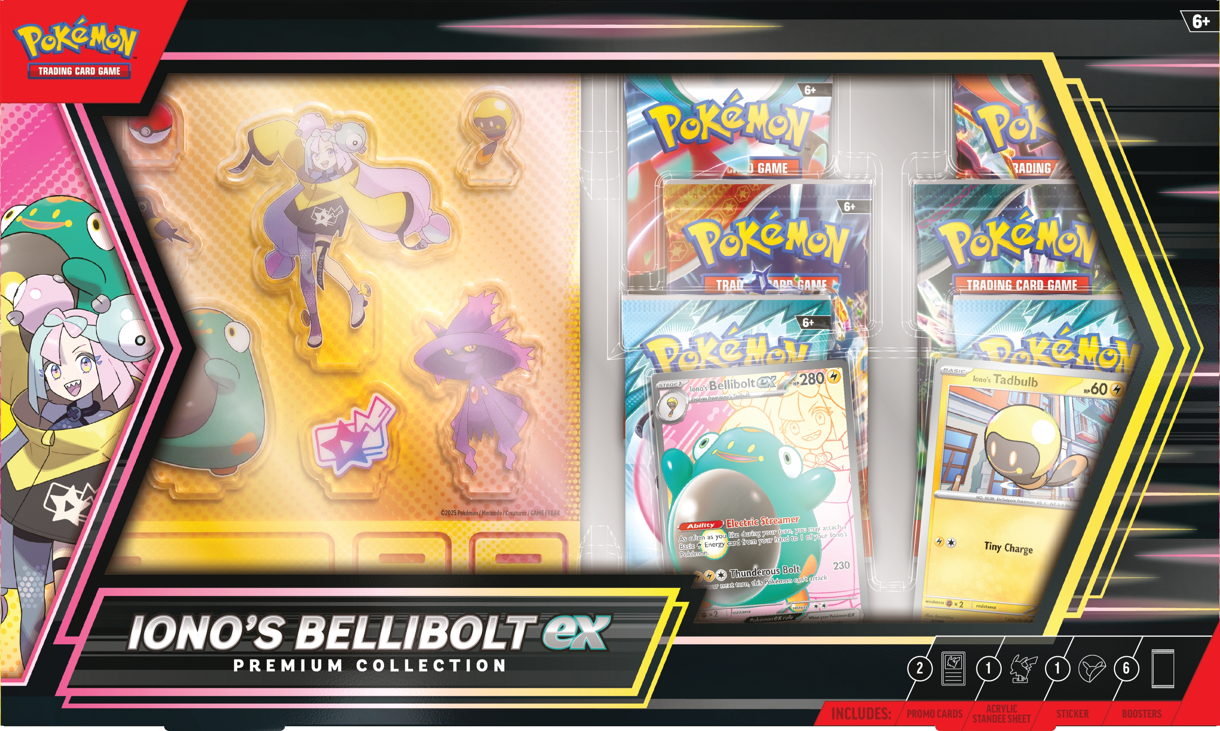 Pokémon Iono's Bellibolt ex Premium Collection