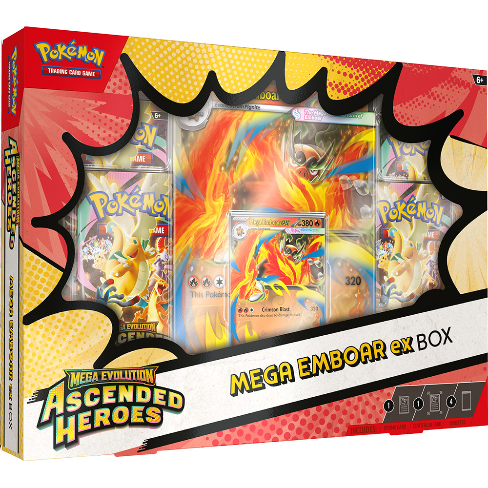 Ascended Heroes EX Box - velg mellom 3 forskjellige