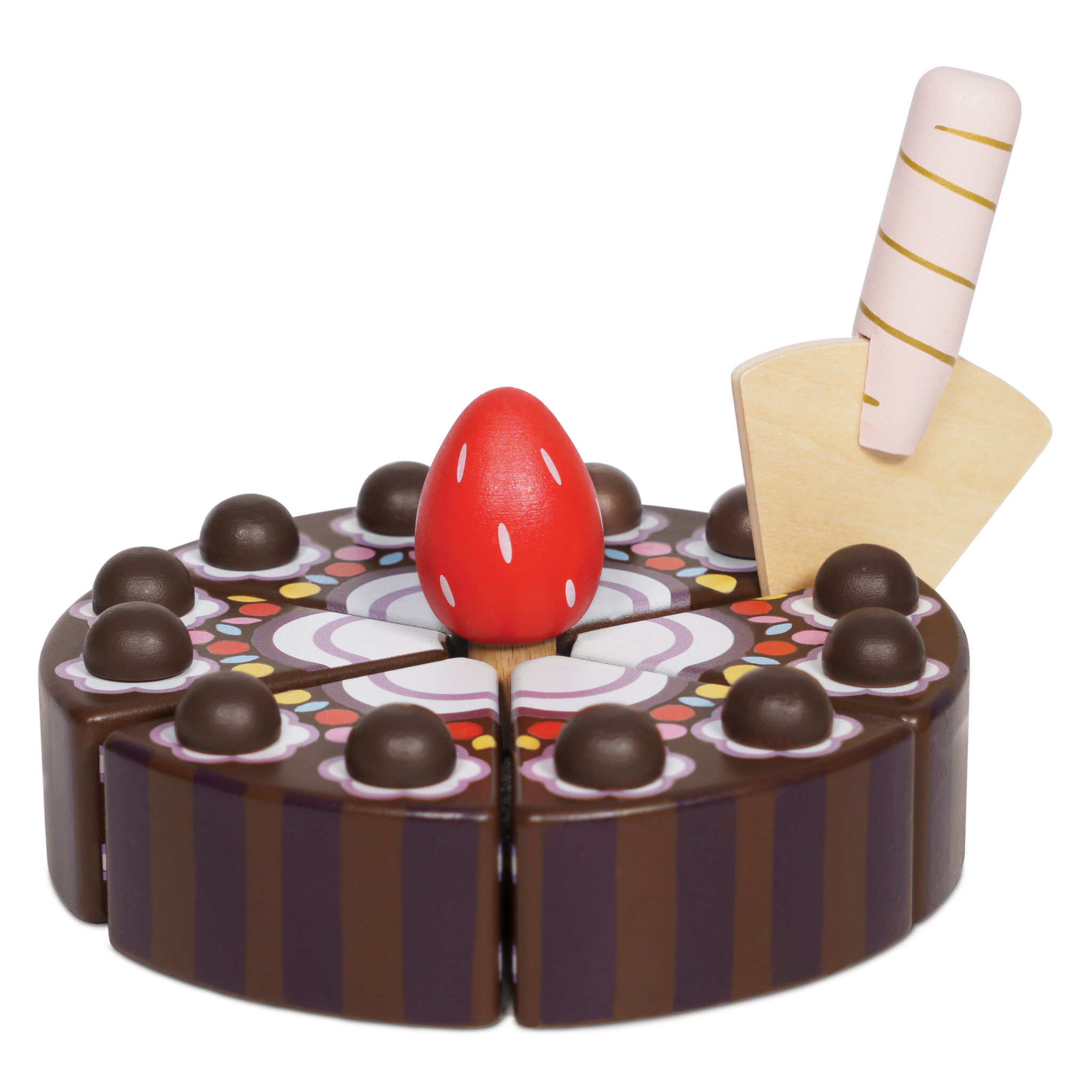 Chocolate Gateau Sliceable Cake - 8 Piece (6) FSC 100%