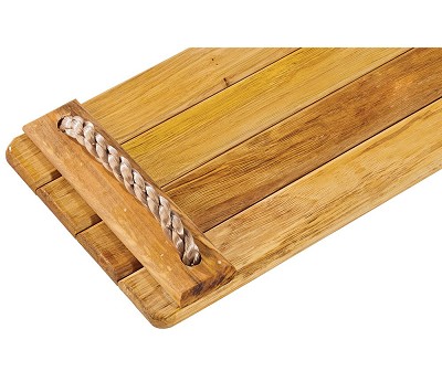 Hardwood swing seat