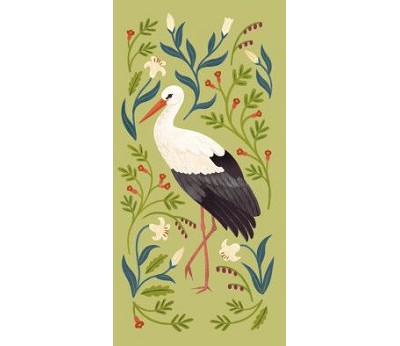 Nyfødt Stork (uten tall)