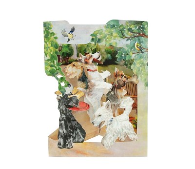Swing Cards Lekende Hunder