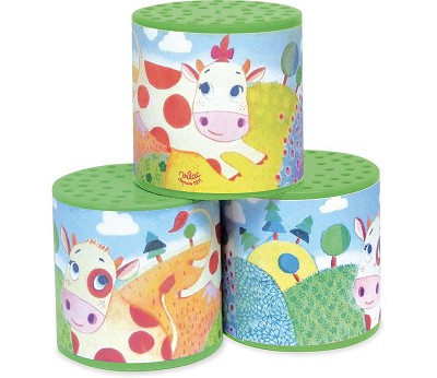 Display of 12 cows sound boxes 12 stk - NB:  1 stk