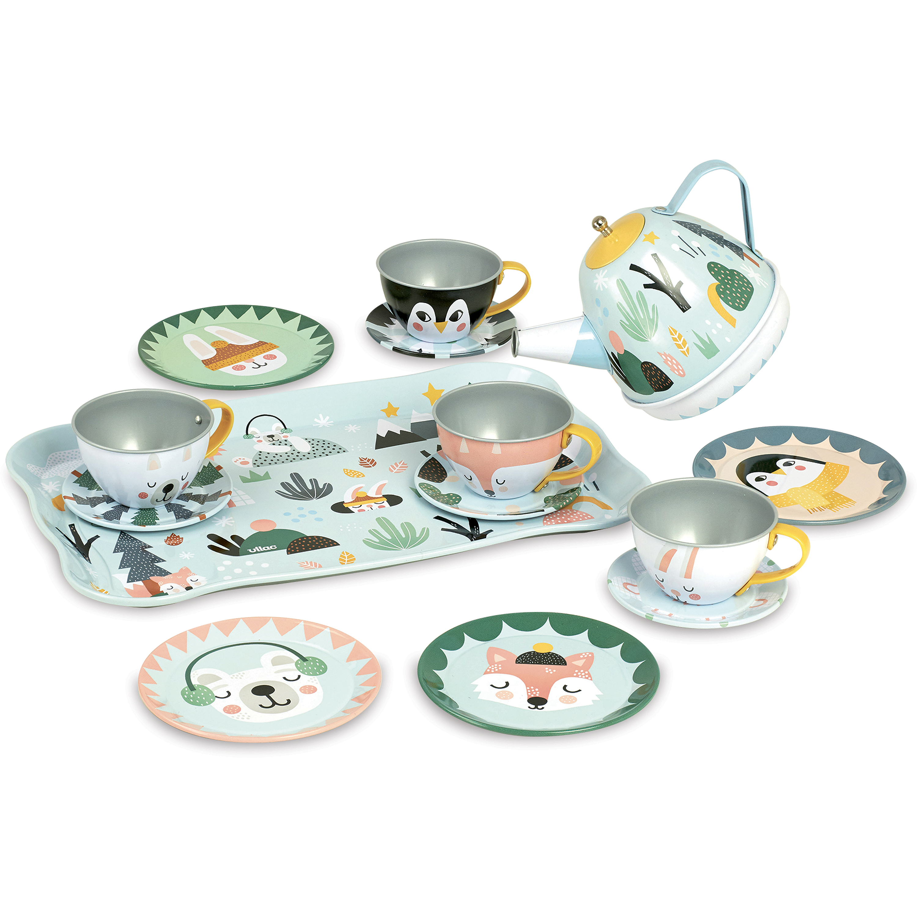 Ice musikal tea set