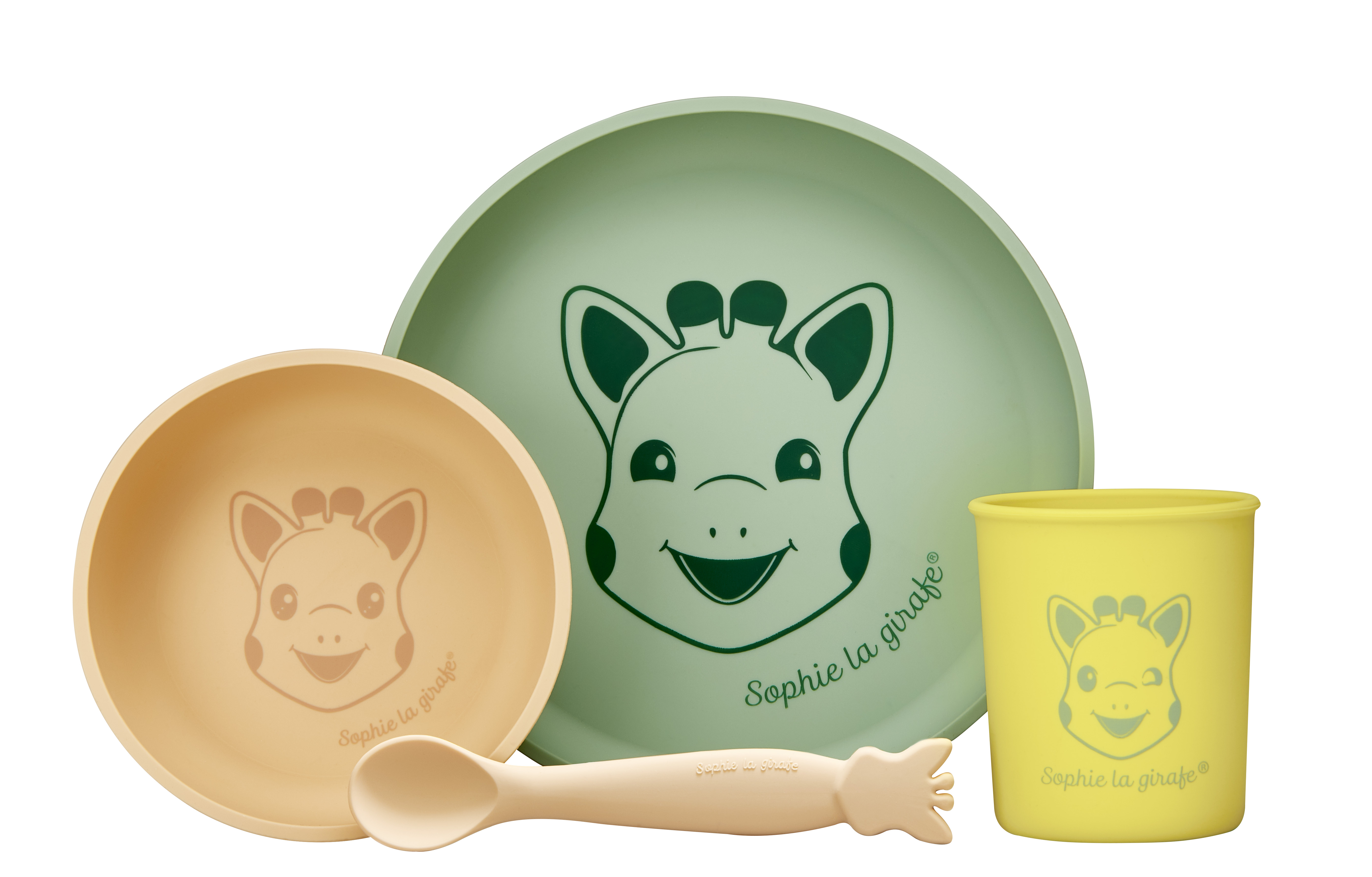 Silicone meal set Sophie la girafe