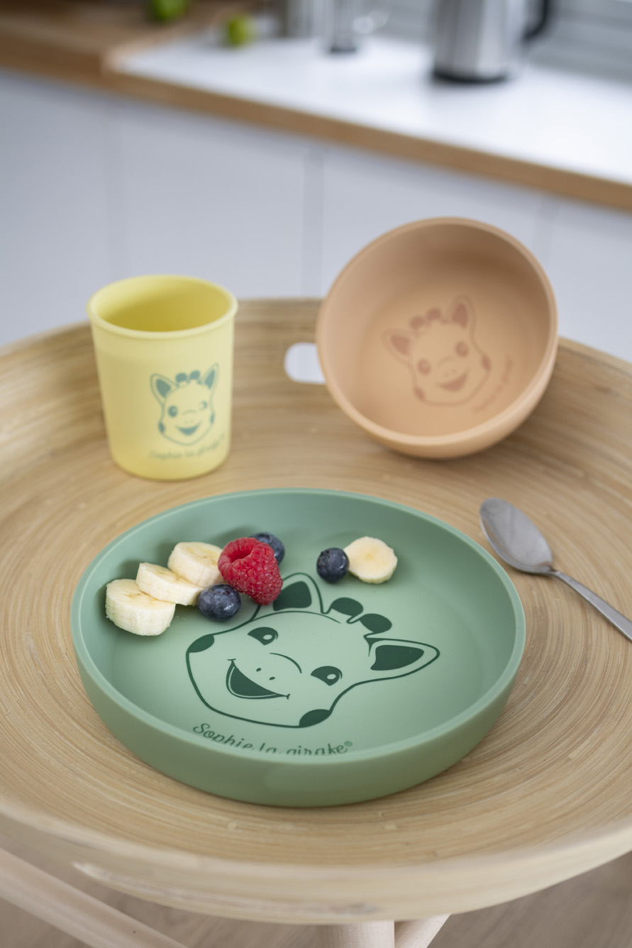 Silicone meal set Sophie la girafe