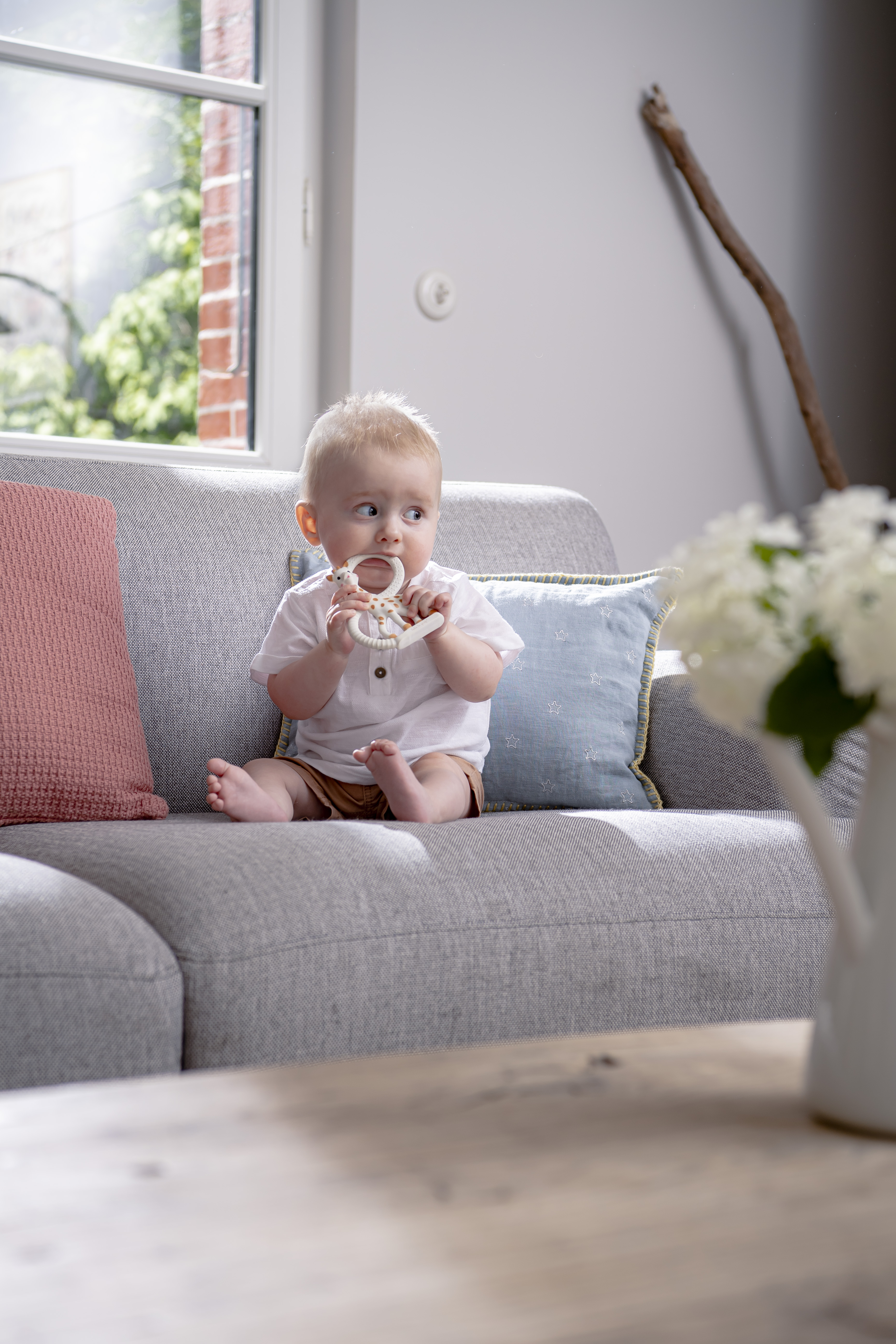 Teething ring Sophie la girafe (made from 100% natural rubber)