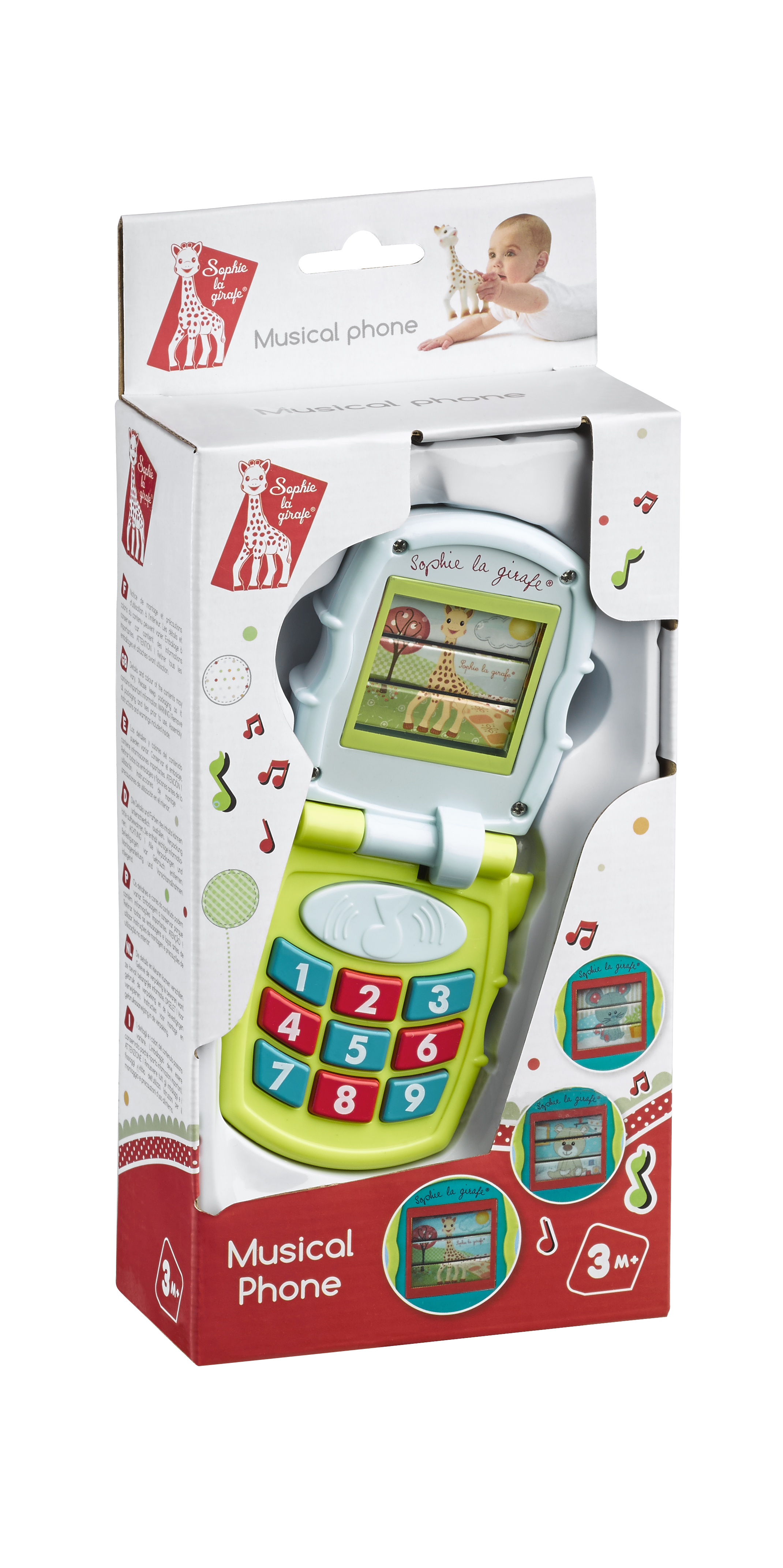 Musical phone Sophie la girafe