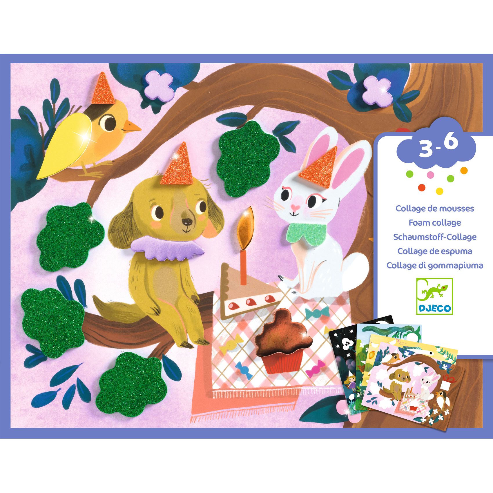 Foam Collage – Sparkling Parties