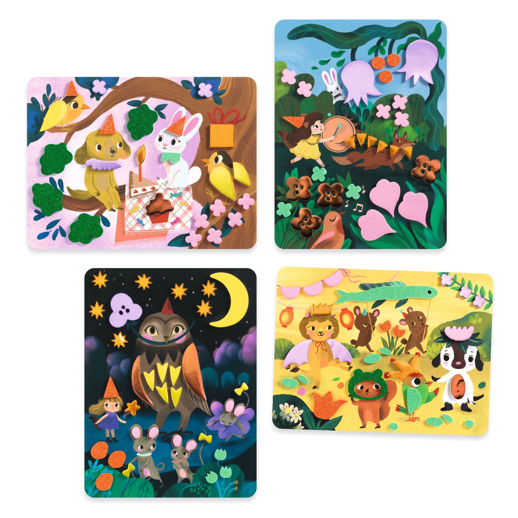Foam Collage – Sparkling Parties