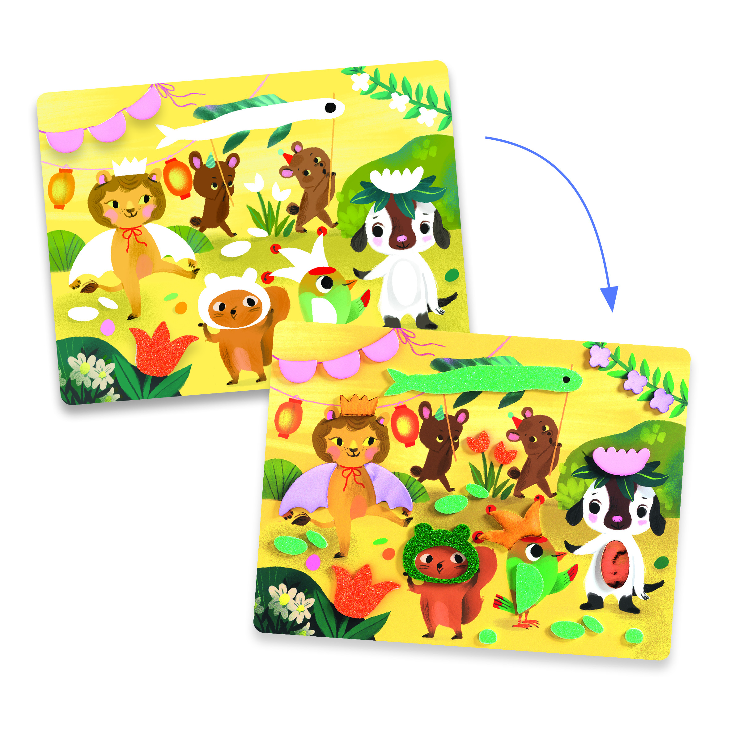 Foam Collage – Sparkling Parties