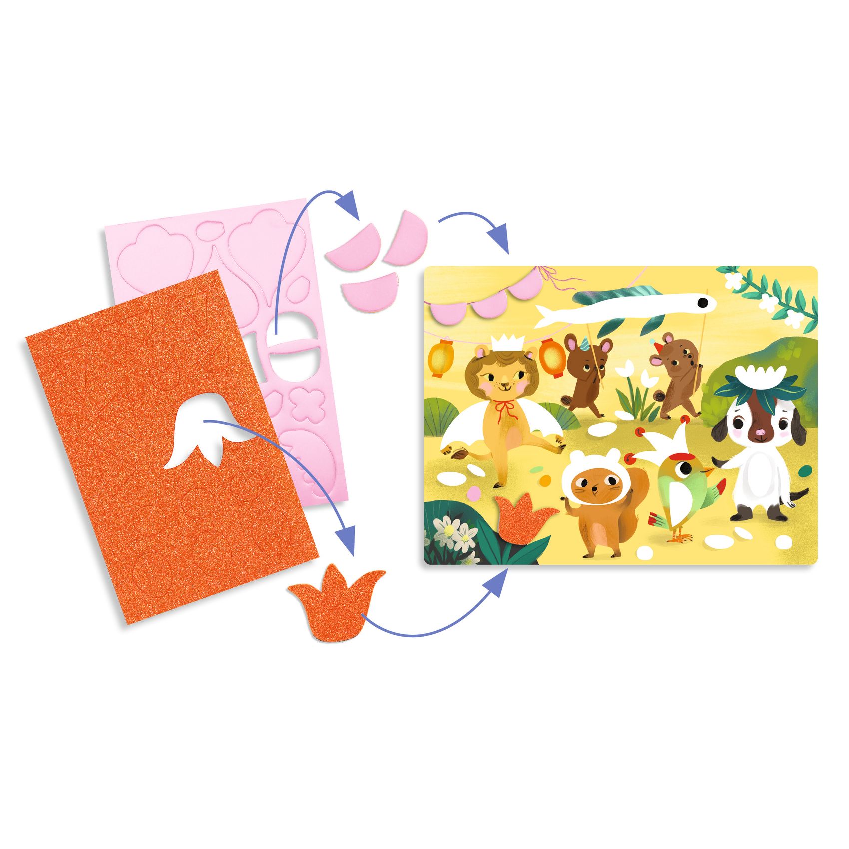 Foam Collage – Sparkling Parties