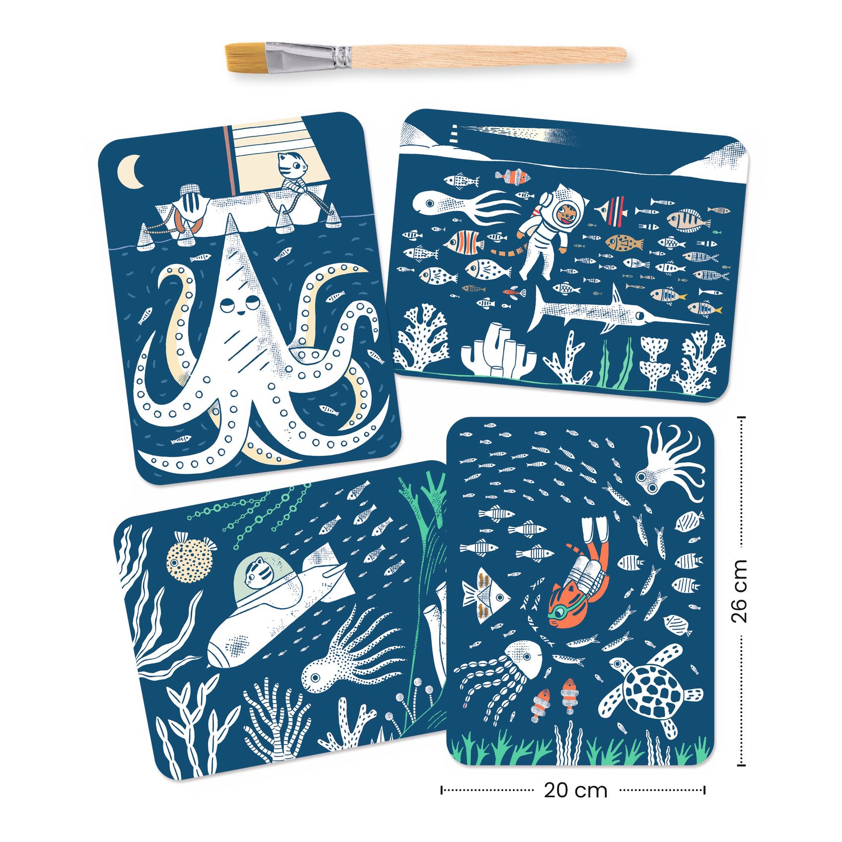 Magic Reveal Paint – In the Ocean