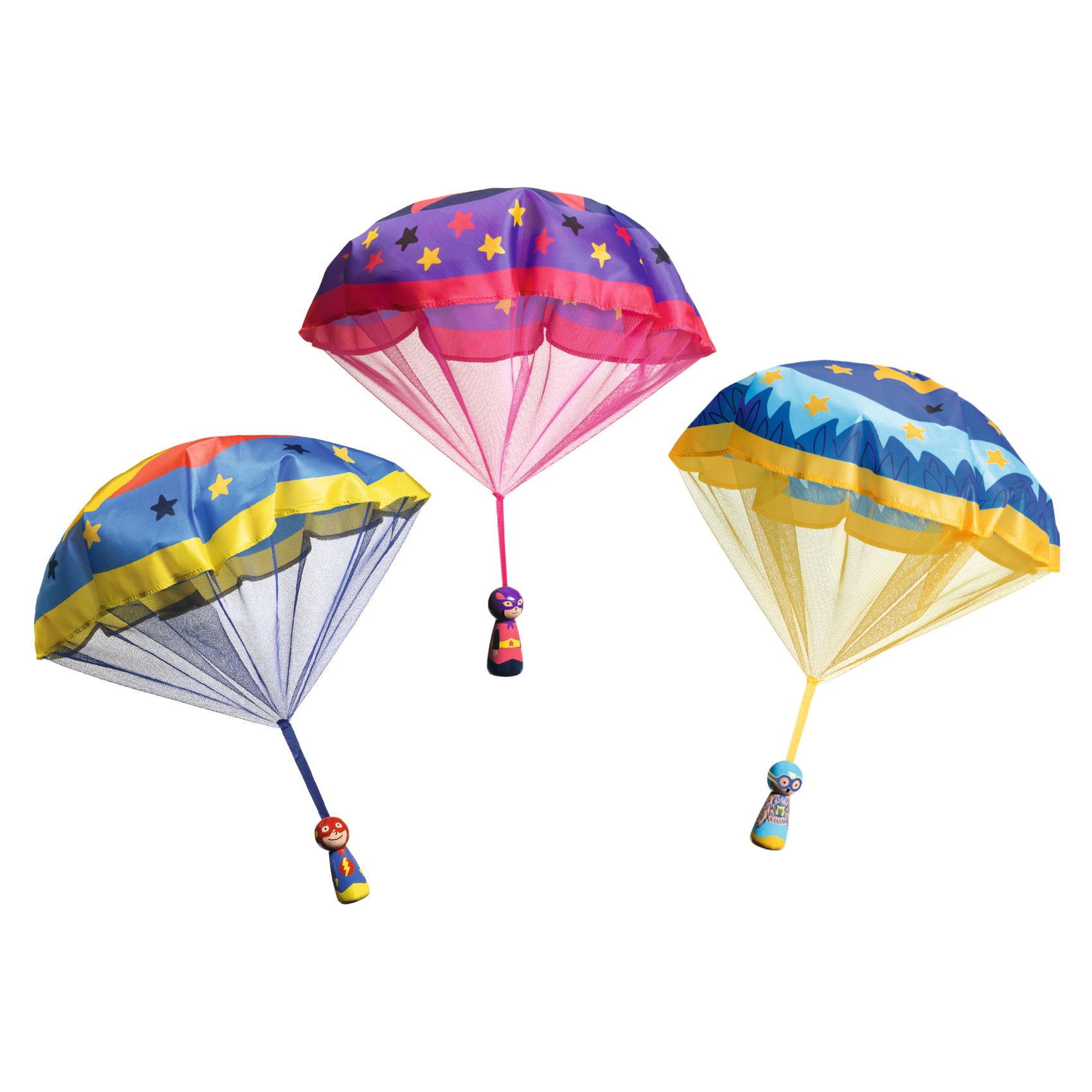 Parachutists Flying Heroes - Display 12 pcs