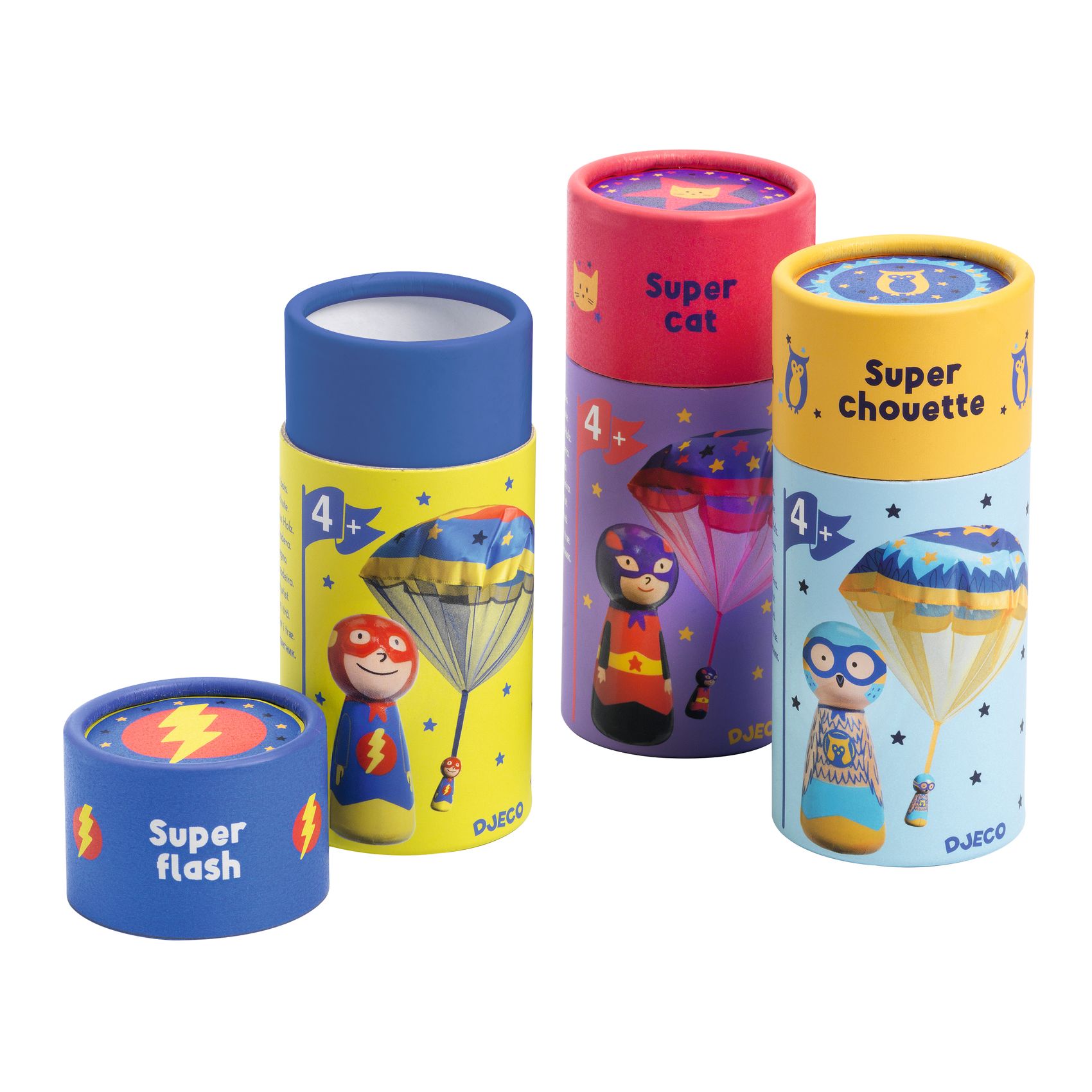 Parachutists Flying Heroes - Display 12 pcs