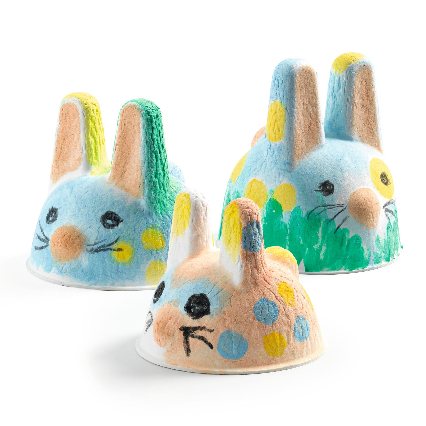 Finger Painting – Bunny Trio