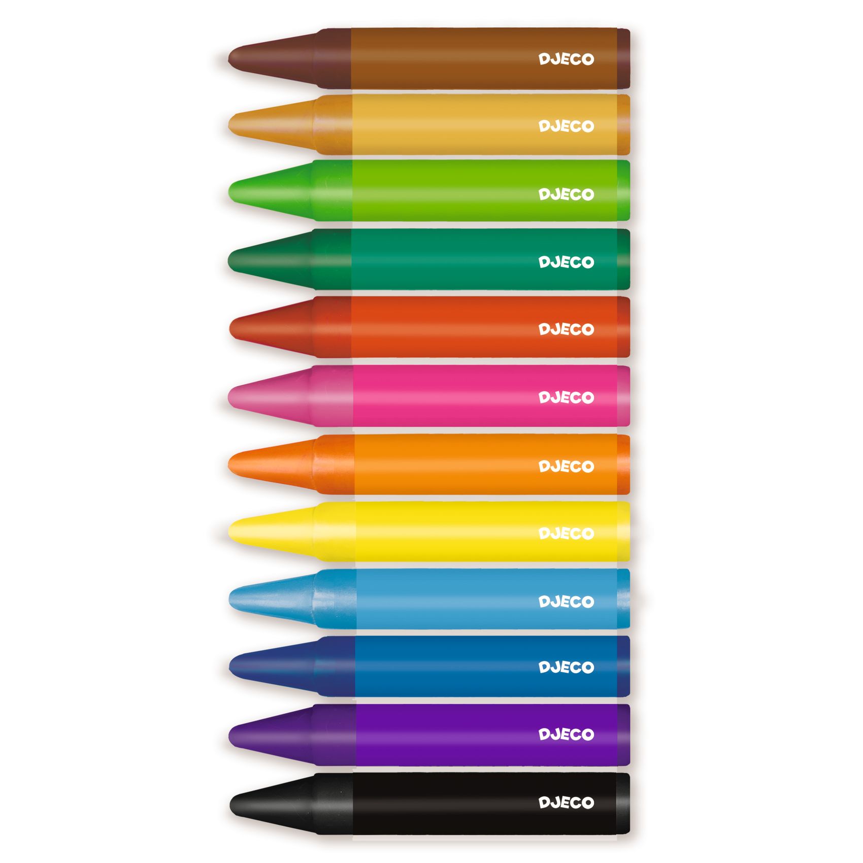 12 jumbo wax crayons