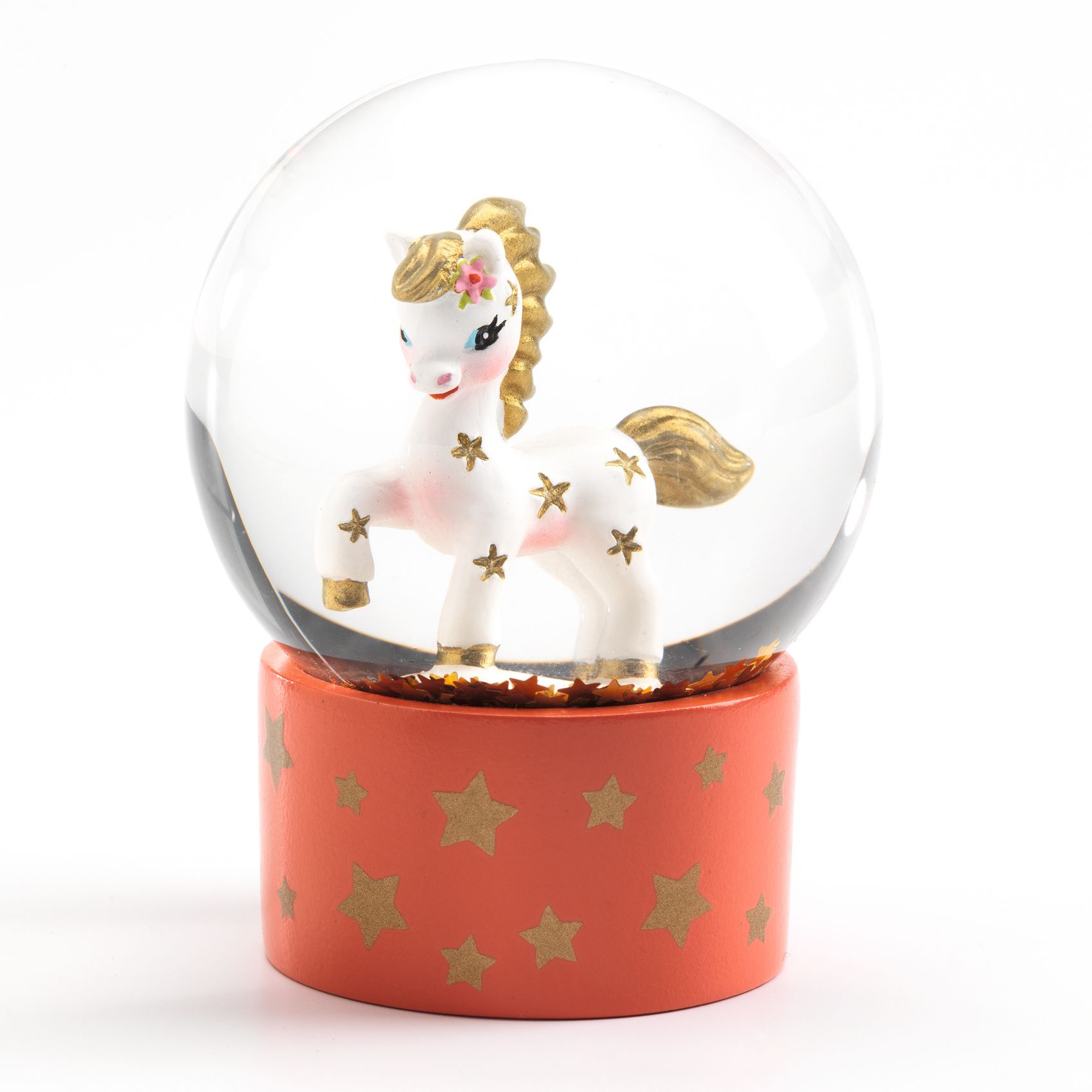 9 snowglobes display - So cute