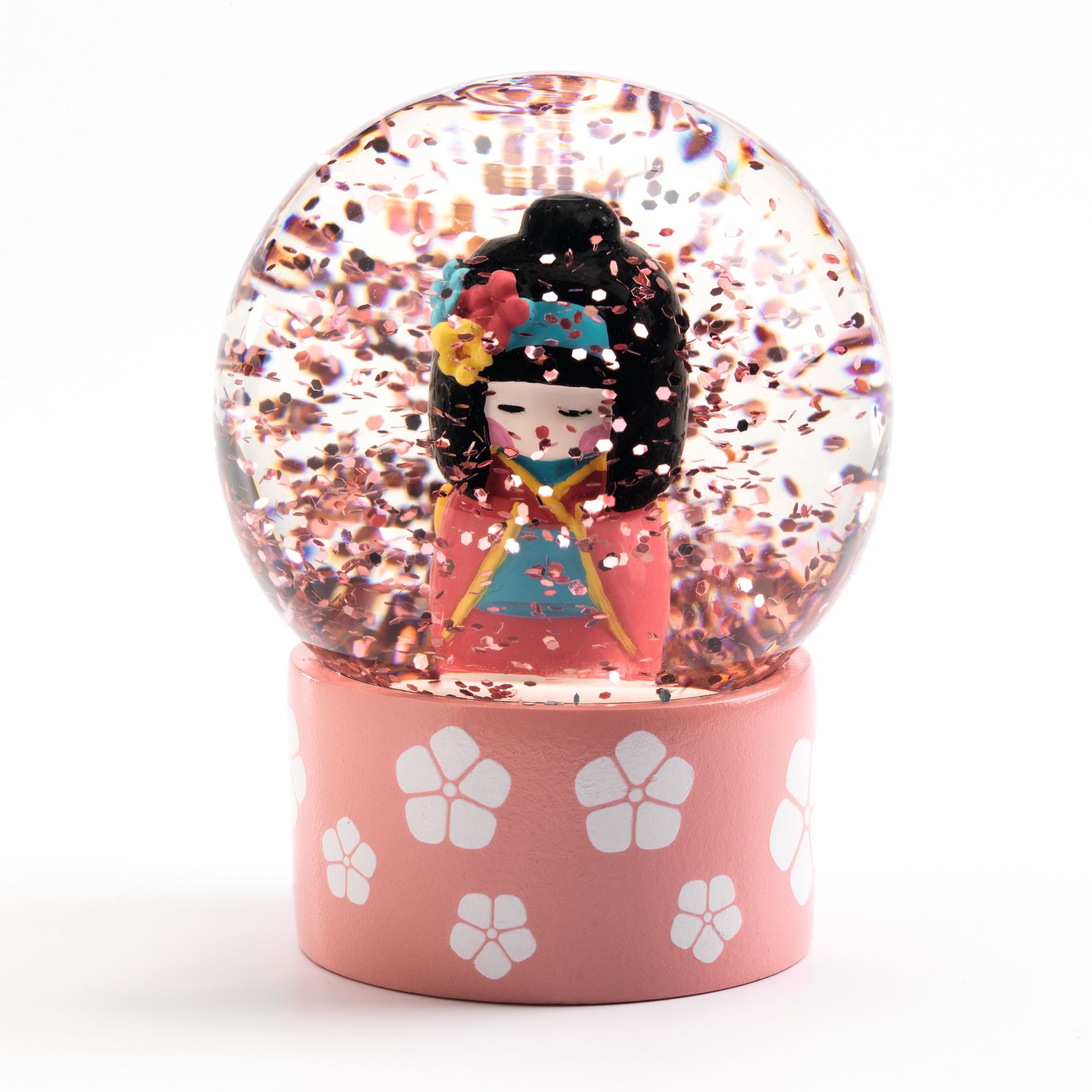 9 snowglobes display - So cute