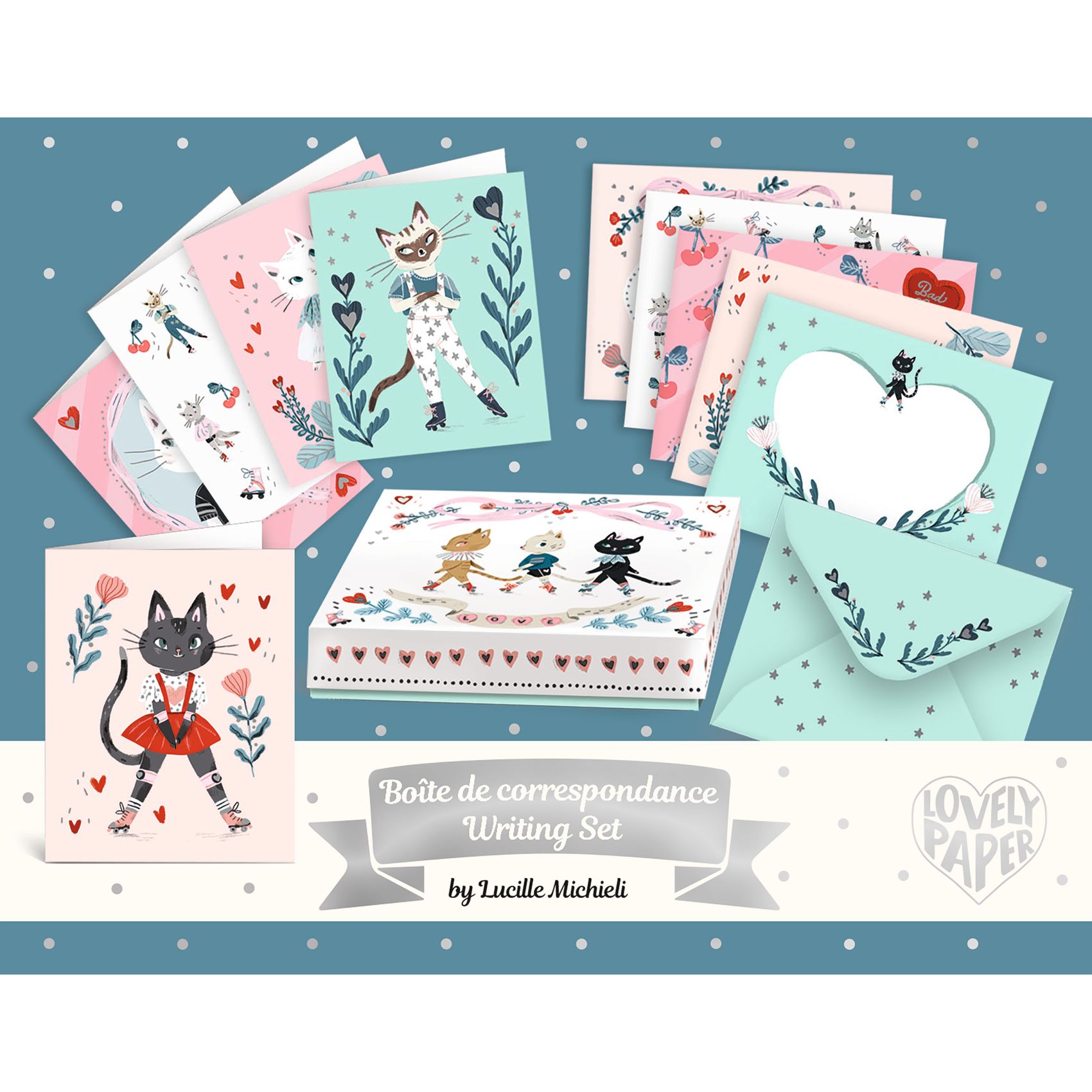 Lucille writing set - FSC MIX