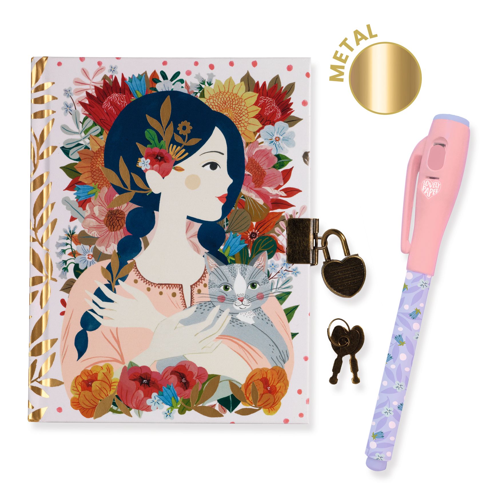 Oana secret notebook - Magic felt pen - FSC MIX