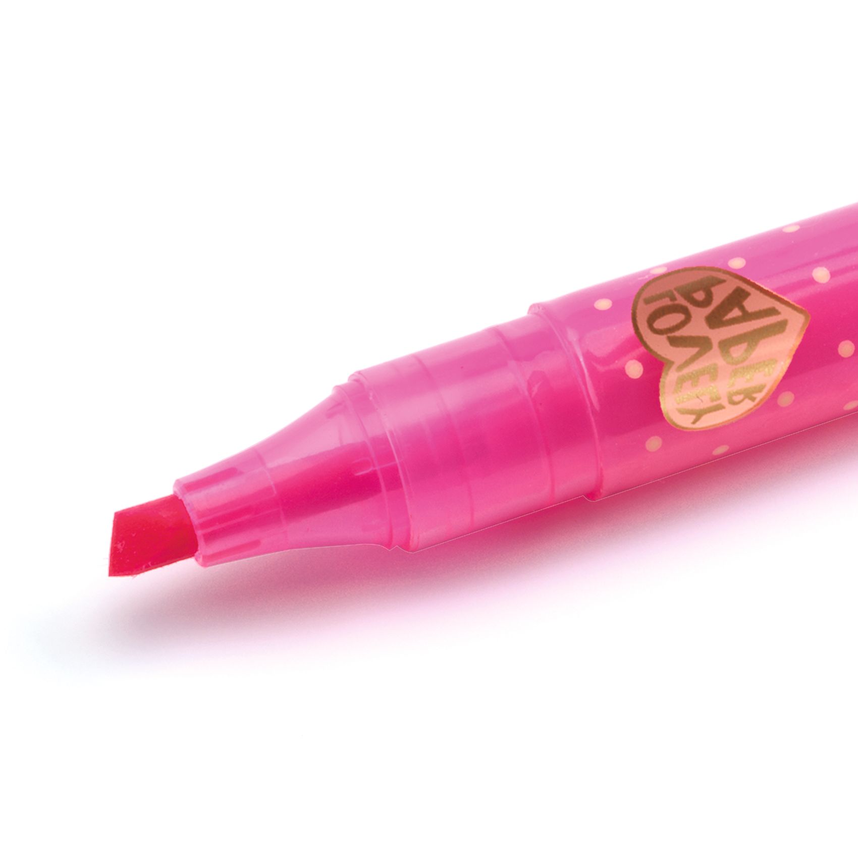 6 neon gel fluo highlighters