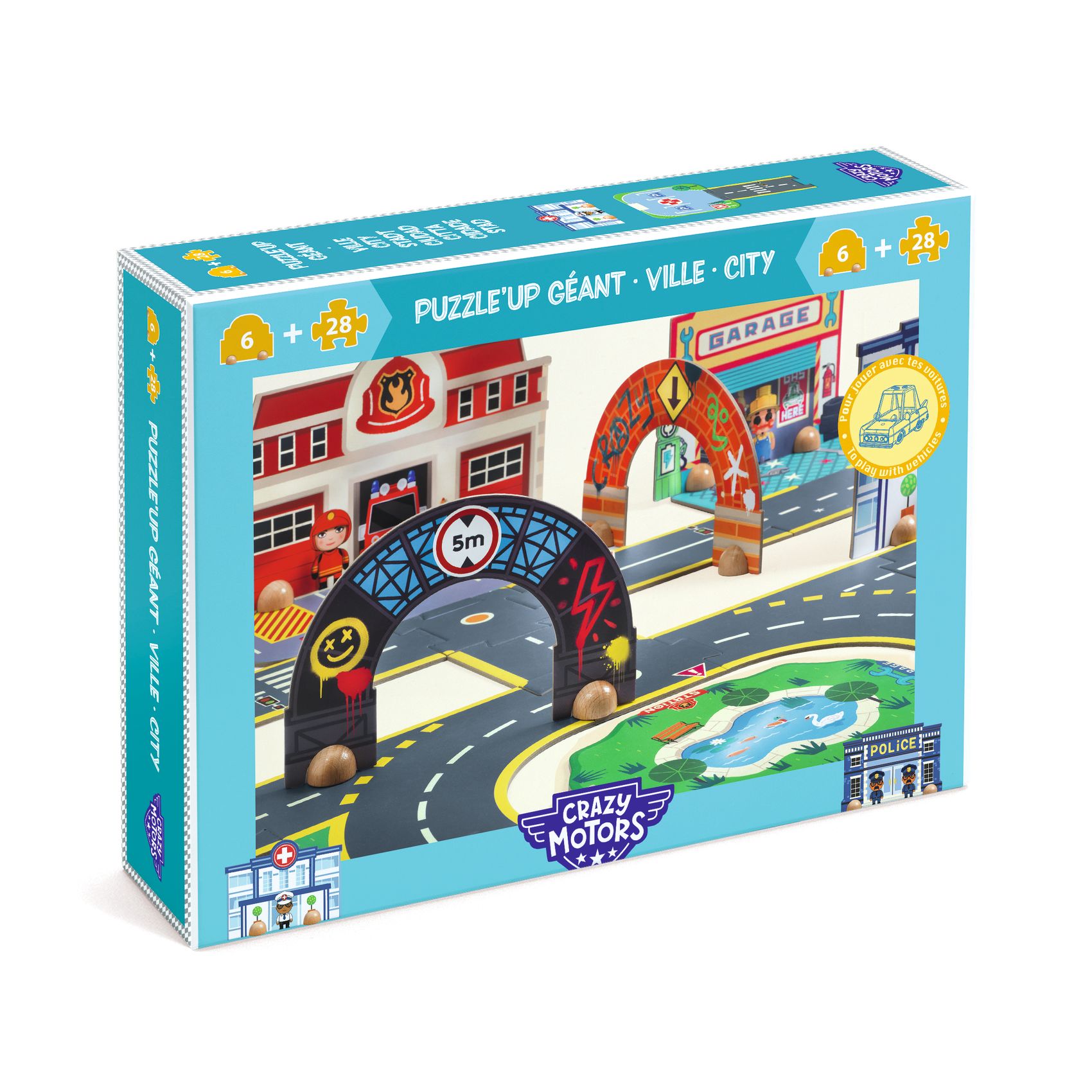 Puzzl'Up City-Giant- 33 pcs