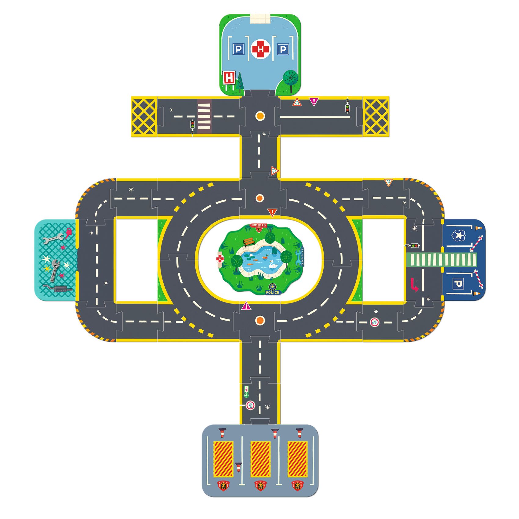 Puzzl'Up City-Giant- 33 pcs