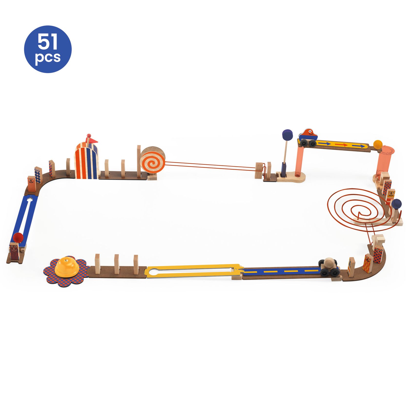 Zig & go Junior - Racer - 51pcs