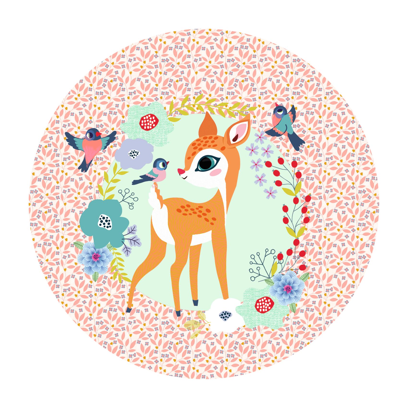 Wood fawn
