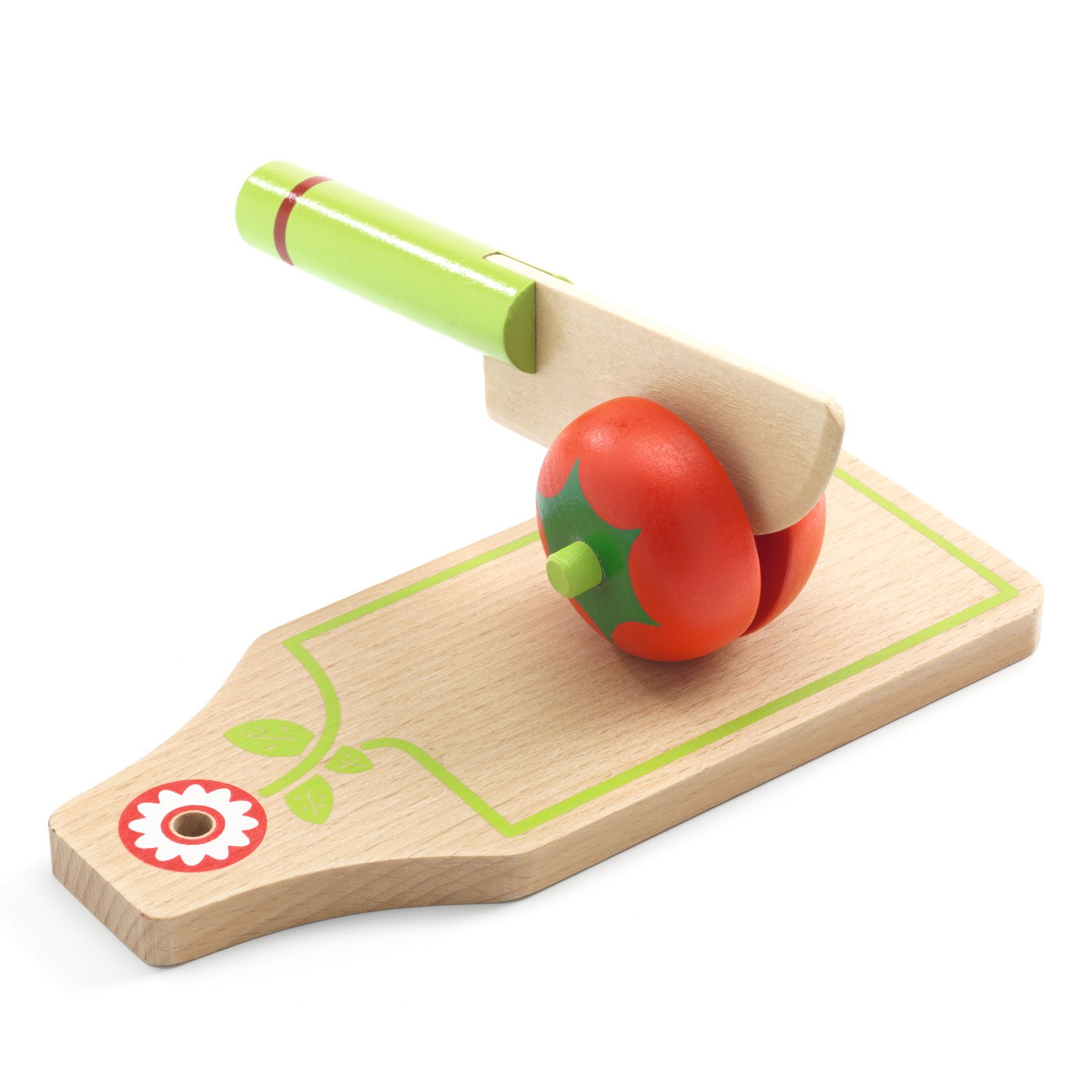 Fruits and vegetables to cut