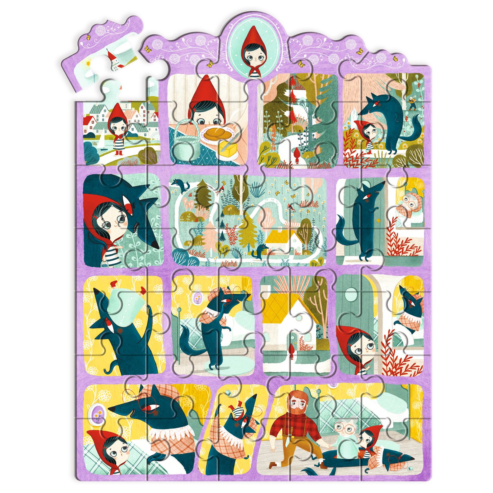 Little Red Riding Hood - 35 pcs