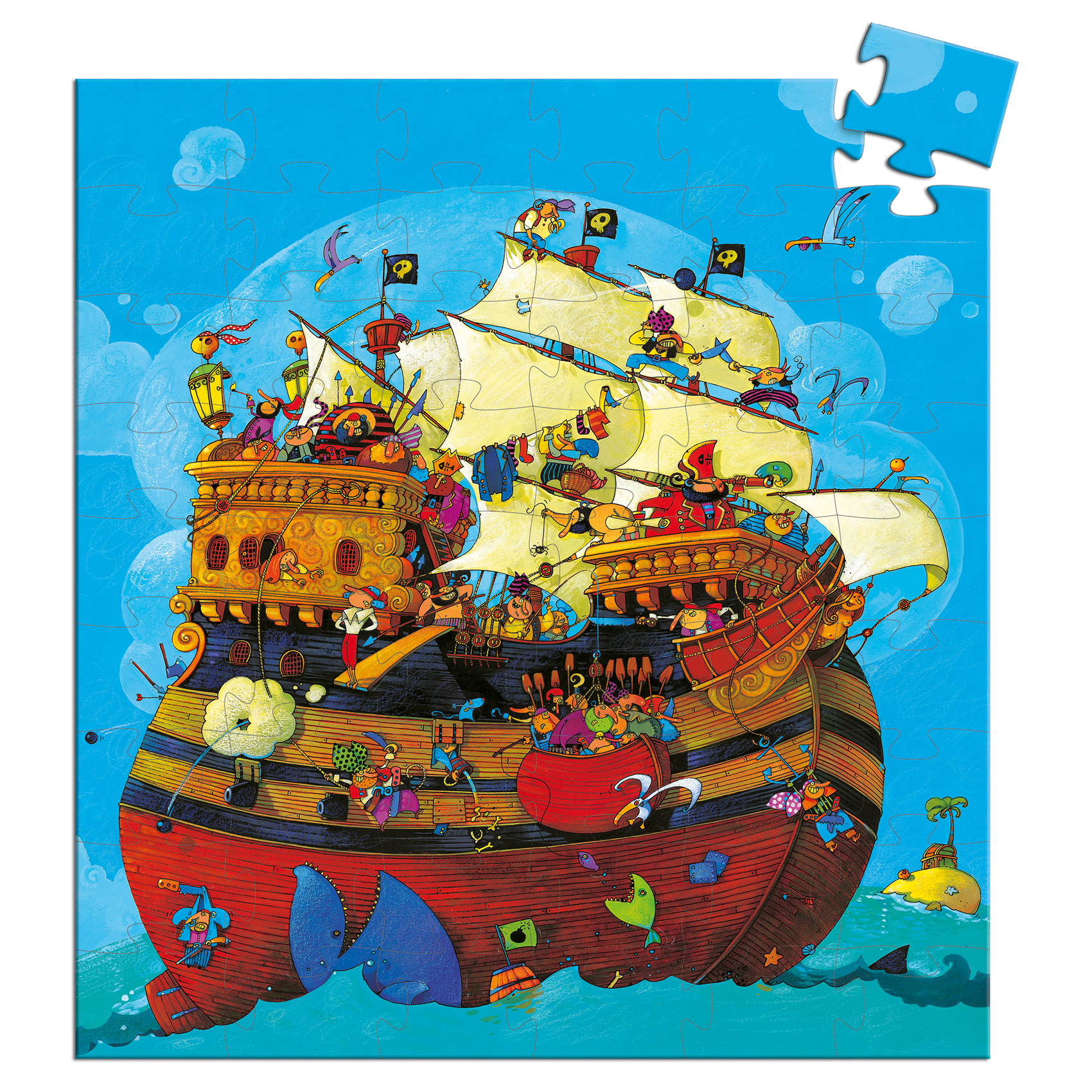 Barbarossas boat - 54 pcs