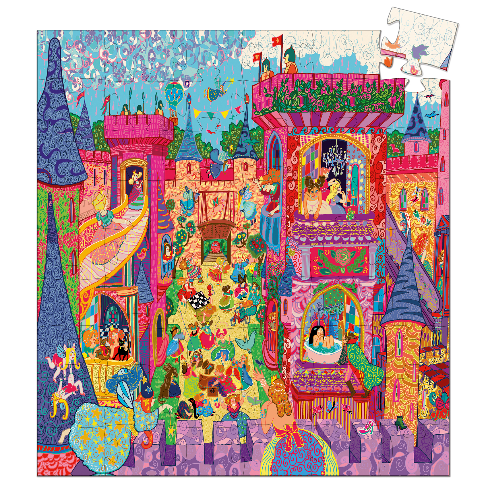 The fairy castle - 54 pcs