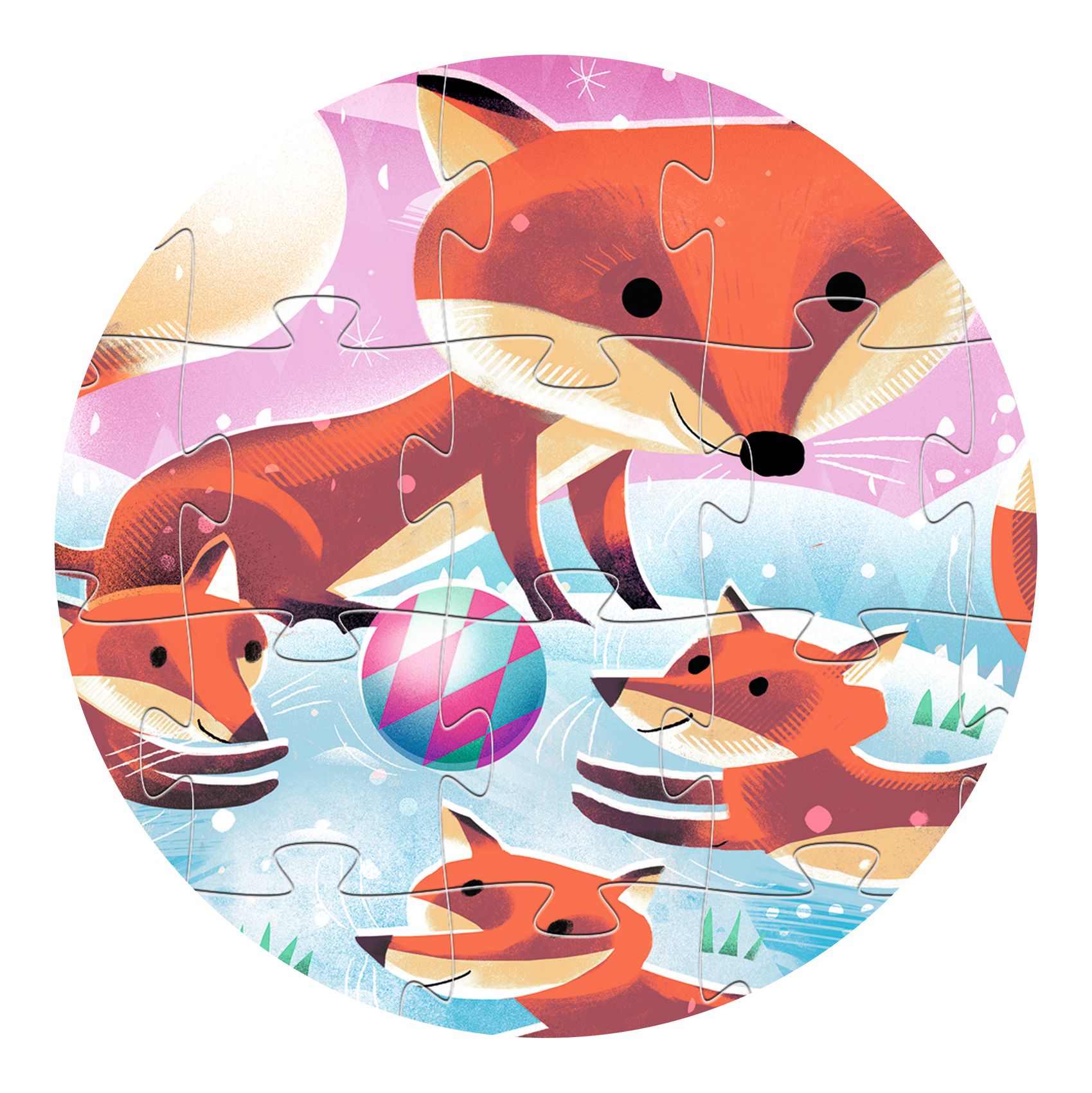 Ginger. little fox - 24 pcs - FSC MIX