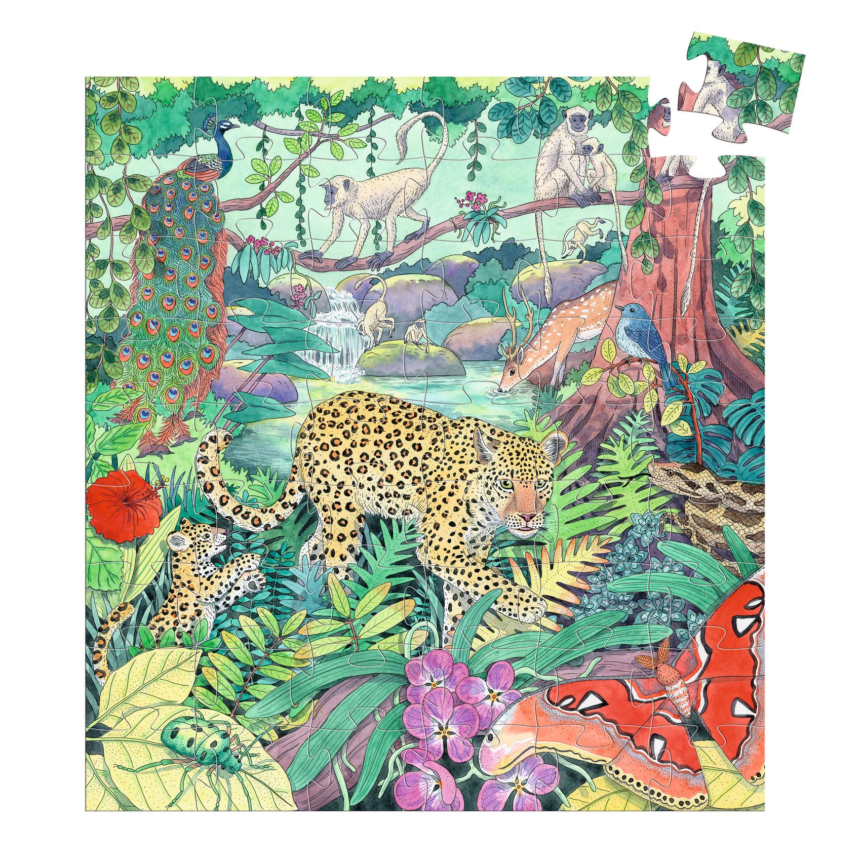 Indian jungle - 54 pcs