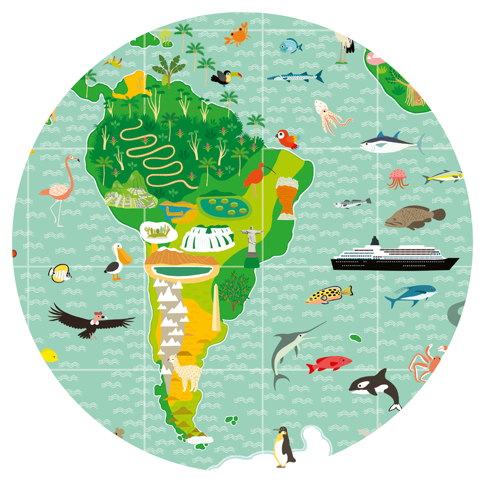 Around the world + booklet - FSC MIX