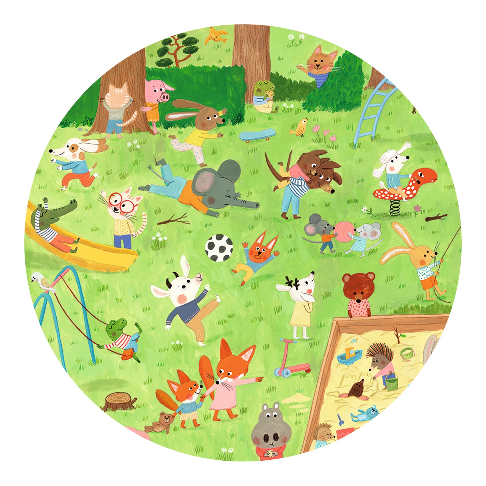 Little friends garden - 35 pcs - FSC MIX