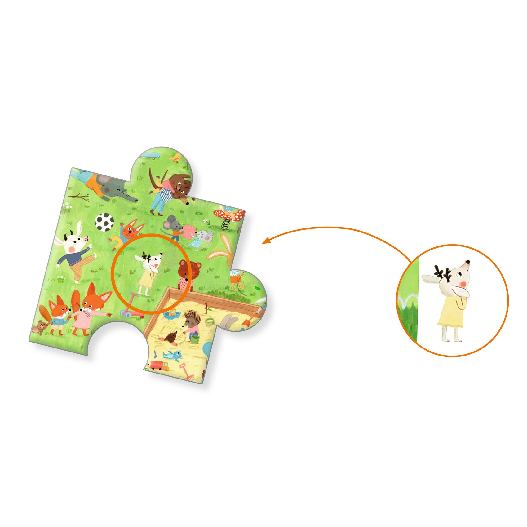 Little friends garden - 35 pcs - FSC MIX