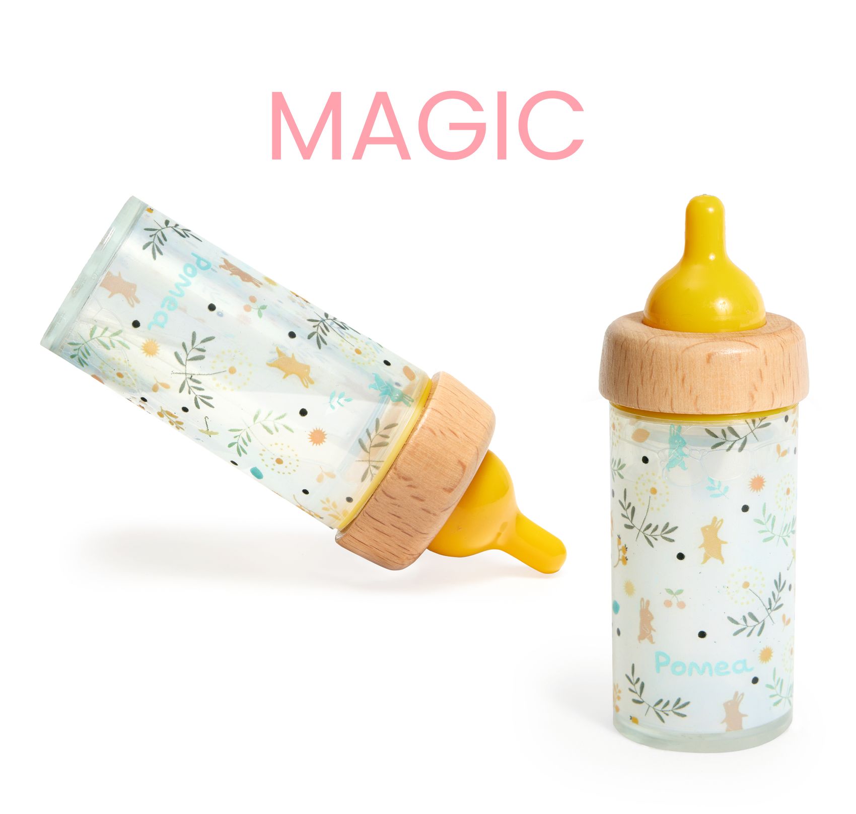 Magic feeding bottle