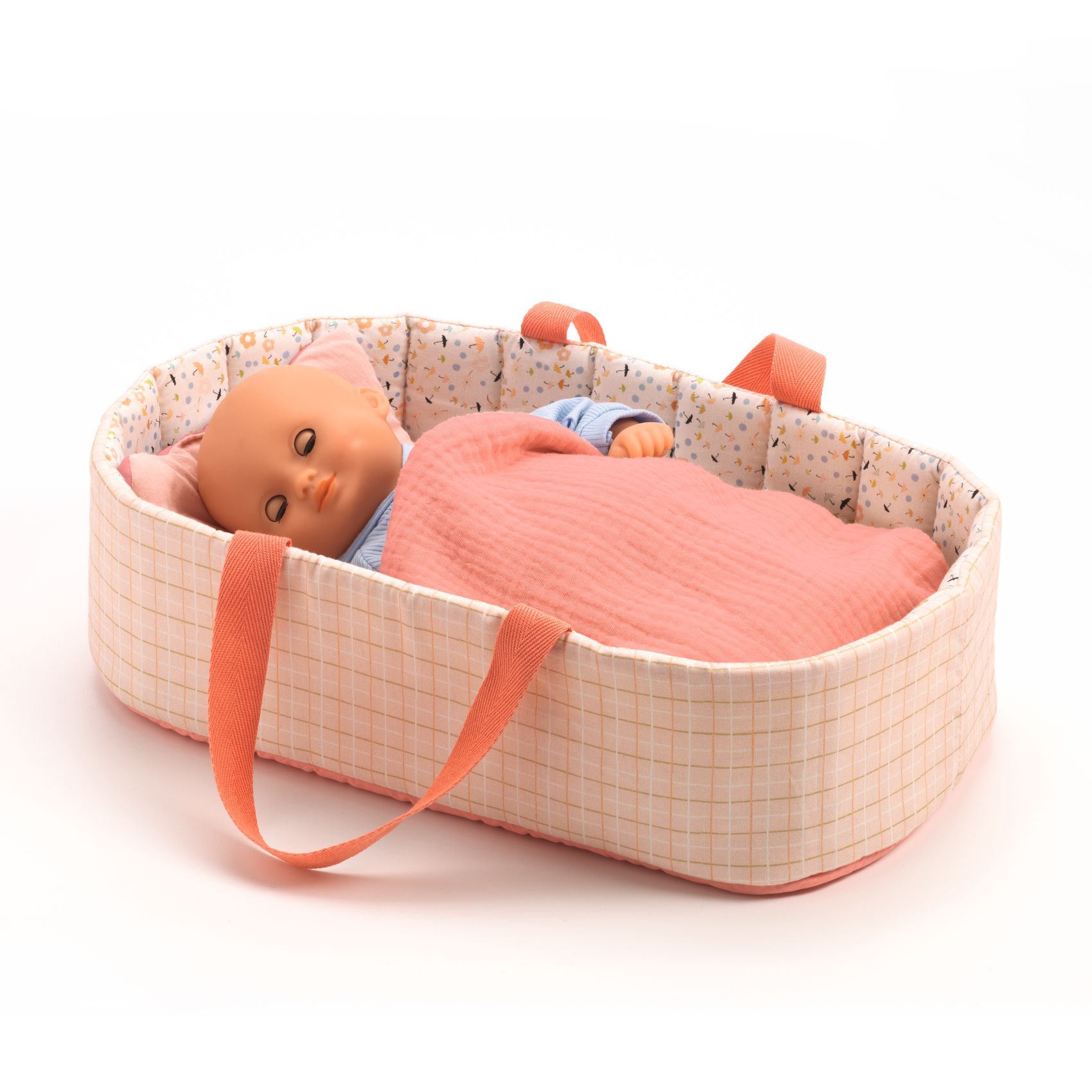 Bassinet Pink Lines