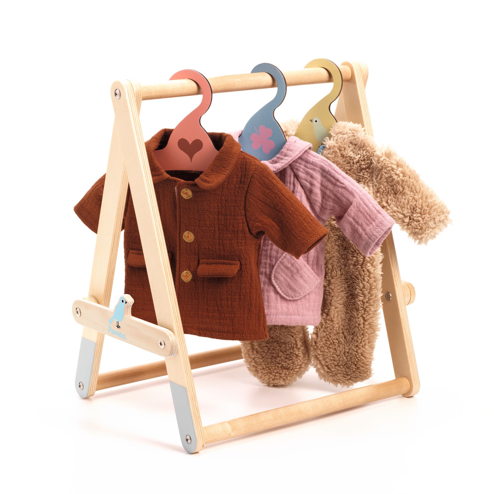 Clothes Rack & 3 hangers