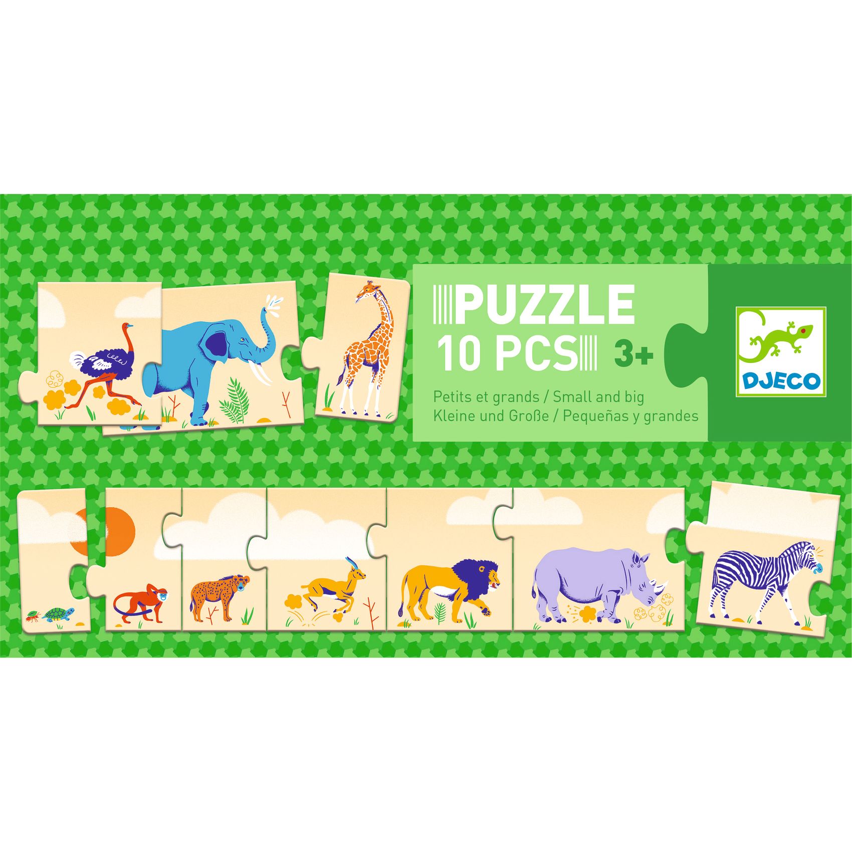 Puzzle frise Smal and big
