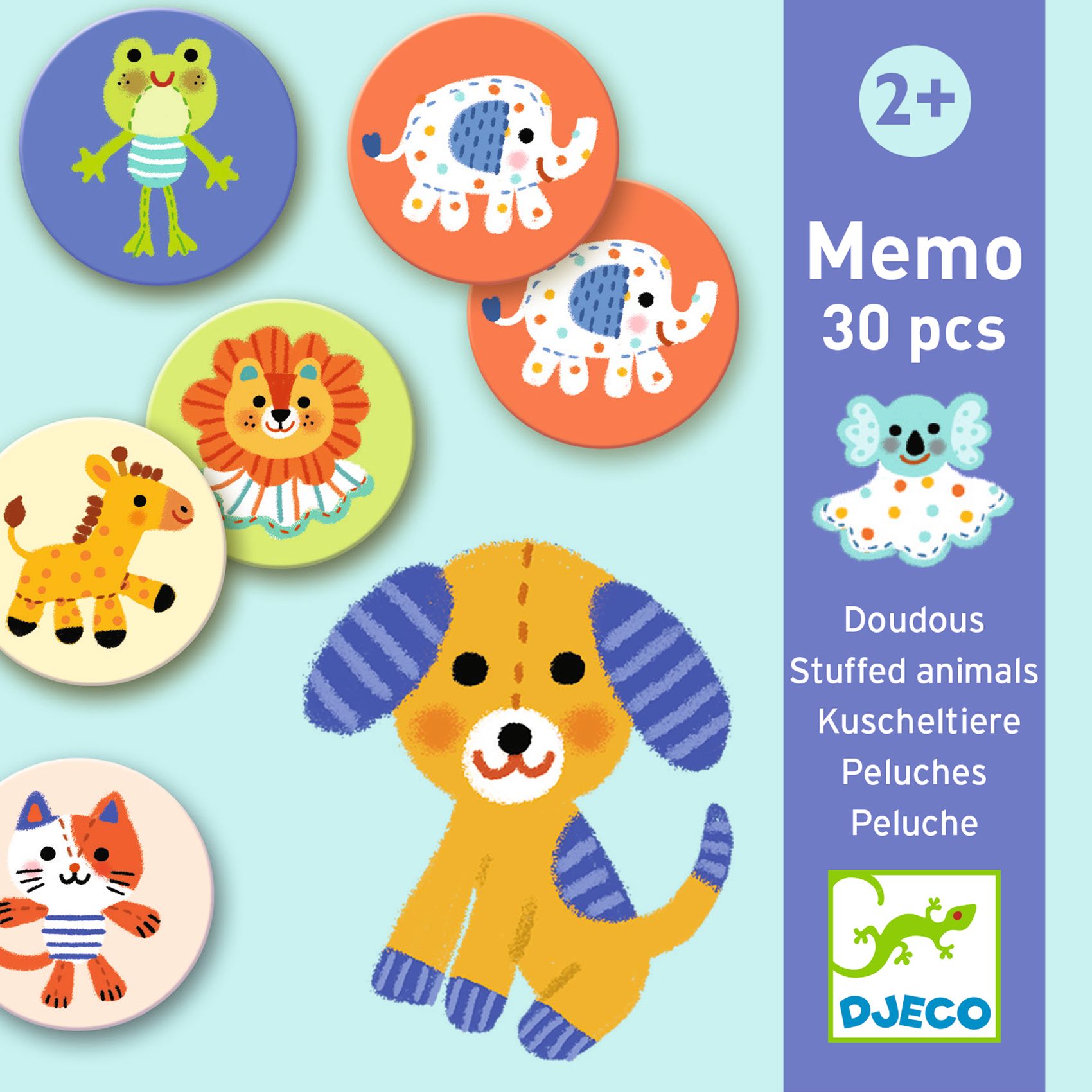 Memo Stuffed animals - FSC MIX