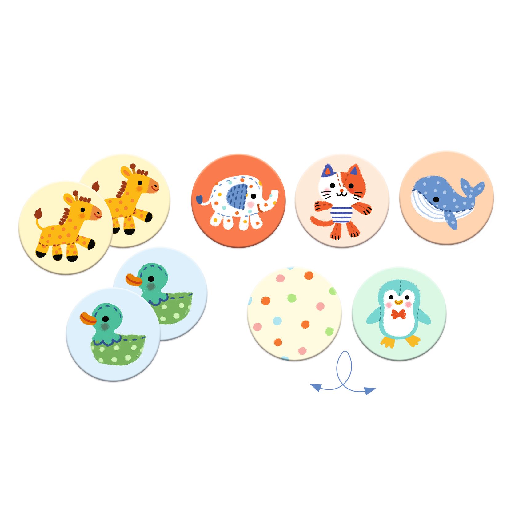 Memo Stuffed animals - FSC MIX