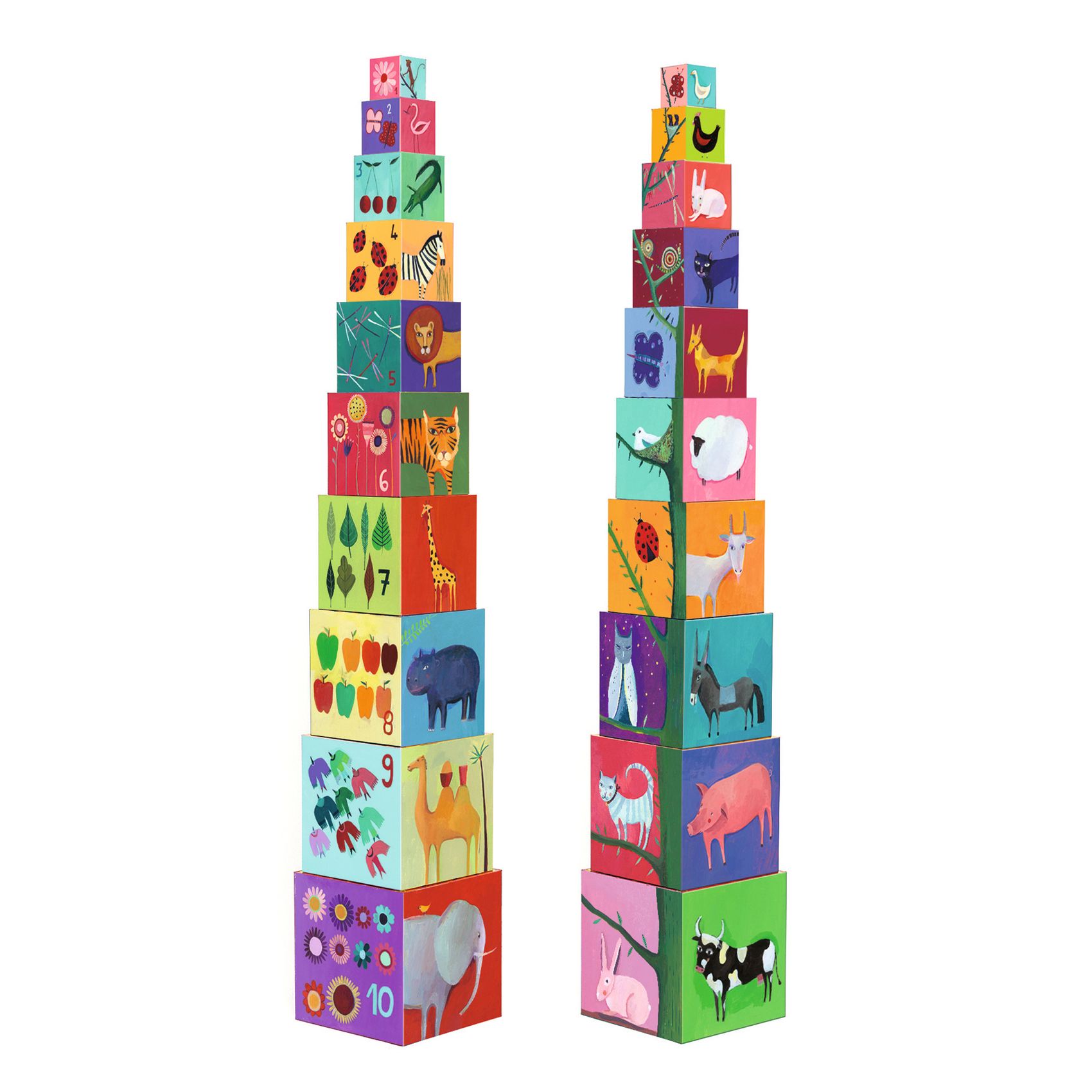 10 nature and animal blocks