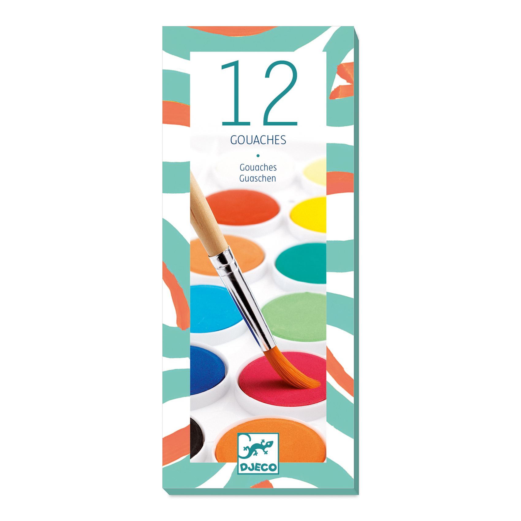 12 color cakes - Classic