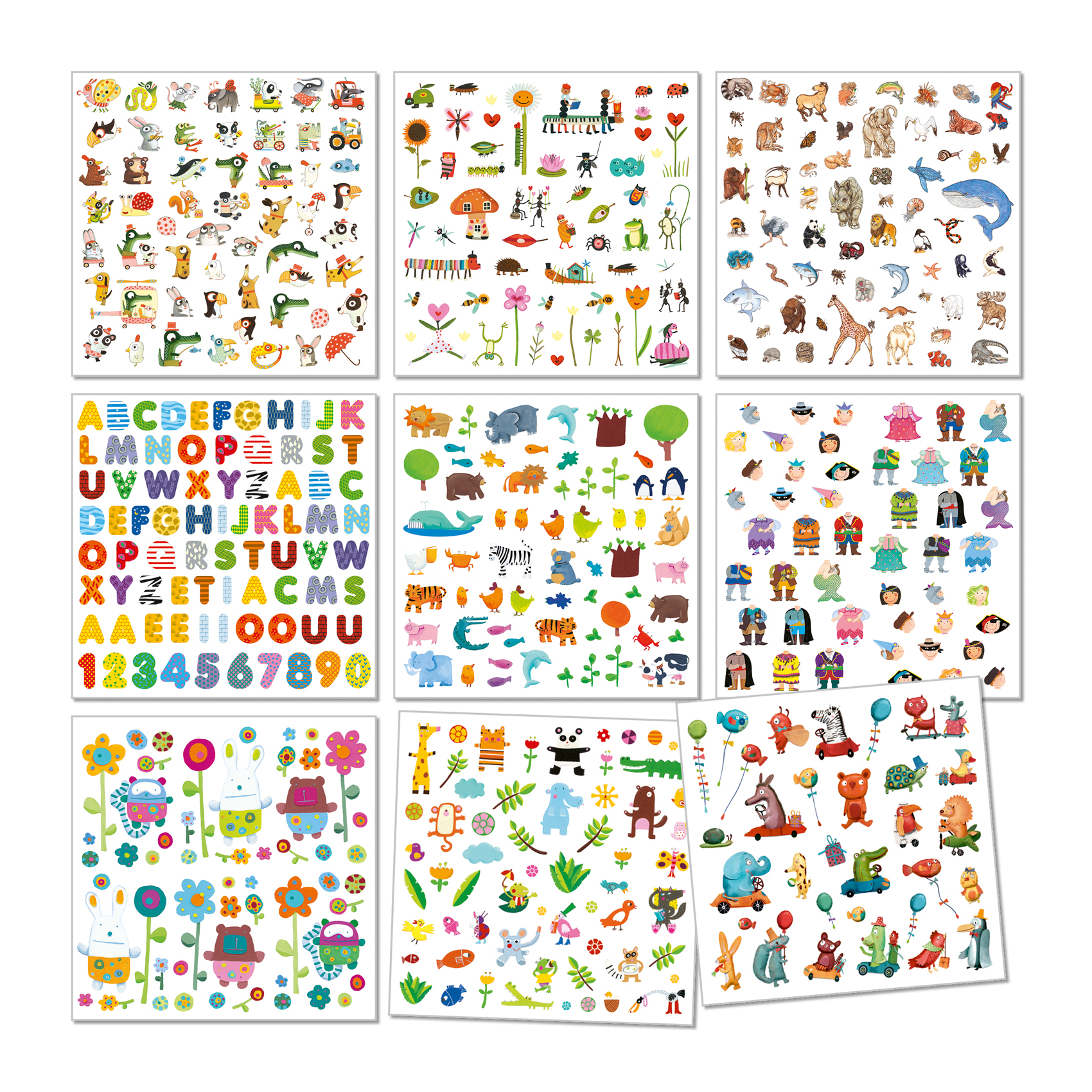 1000 stickers for little ones
