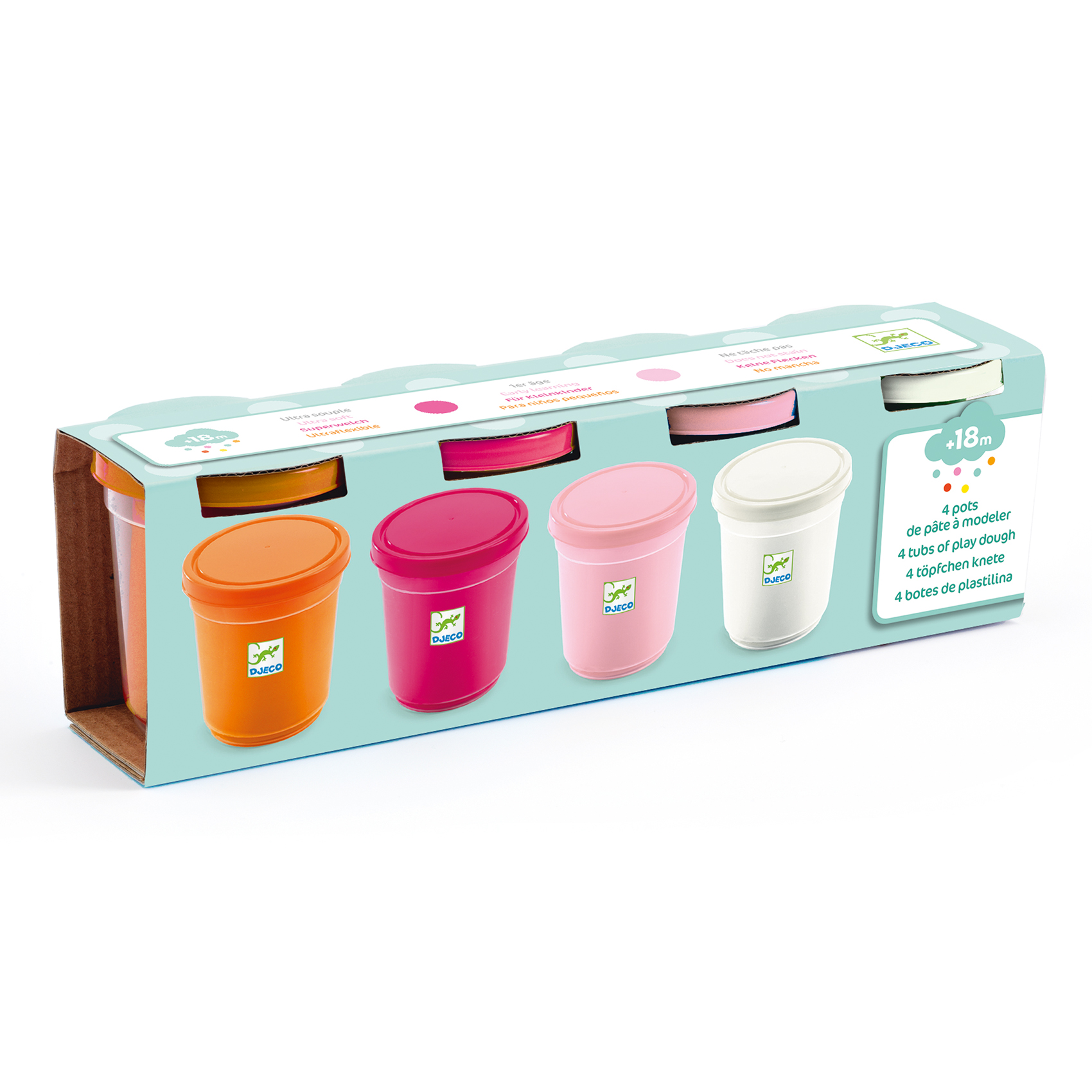 4 tubes of play dogh - sweet